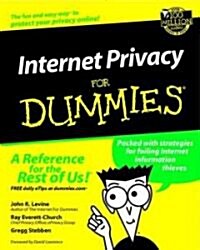 Internet Privacy For Dummies (Paperback)