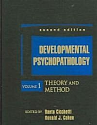 Developmental Psychopathology, Three Volume Set (Hardcover)