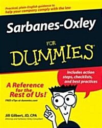 Sarbanes-Oxley for Dummies (Paperback)