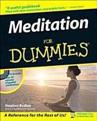 Meditation for Dummies (Paperback, CD-ROM, 2nd)