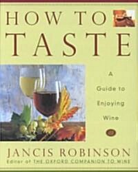 [중고] How to Taste (Hardcover)