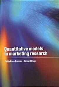 Quantitative Models in Marketing Research (Hardcover)