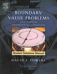 Student Solutions Manual to Boundary Value Problems: And Partial Differential Equations (Paperback, 5, Student Guide)