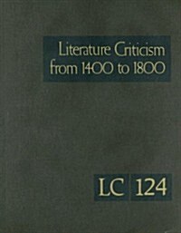 Literature Criticism from 1400 to 1800 (Hardcover)