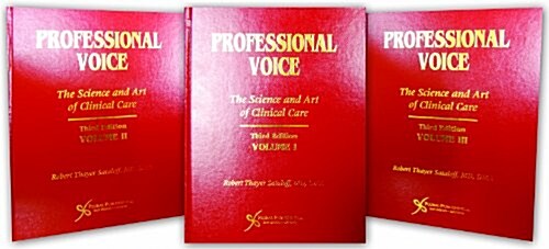 Professional Voice 3 Vol Set: The Science and Art of Clinical Care (Hardcover, 3, Third)