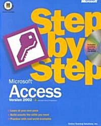 [중고] Step by Step Microsoft Access Version 2002 (Paperback, CD-ROM)