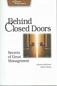 [중고] Behind Closed Doors: Secrets of Great Management (Paperback)