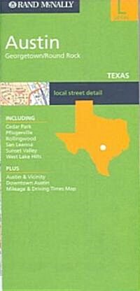 Rand McNally Austin Texas (Paperback)