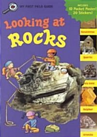 Looking at Rocks [With Sticker Sheet and Pocket] (Paperback)