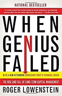 [중고] When Genius Failed: The Rise and Fall of Long-Term Capital Management (Paperback)