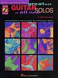 Greatest Guitar Solos of All Time (Paperback, Compact Disc)