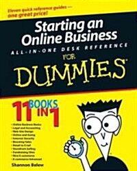 [중고] Starting an Online Business All-in-one Desk Reference for Dummies (Paperback)