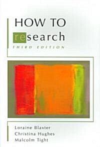 How to Research (Paperback, 3rd)