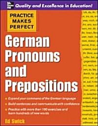 German Pronouns And Prepositions (Paperback, CSM, Workbook)