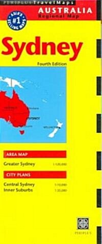 Sydney Travel Map (Map, 4th, FOL)