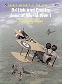 British and Empire Aces of World War I (Paperback)