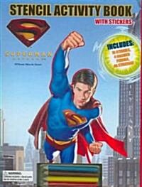 Superman Returns Stencil Activity Book (Board Book)