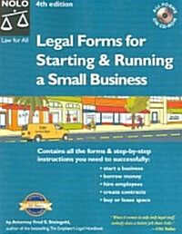 Legal Forms for Starting & Running a Small Business (Paperback, CD-ROM, 4th)