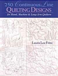 250 Continuous-Line Quilting Designs (Paperback)