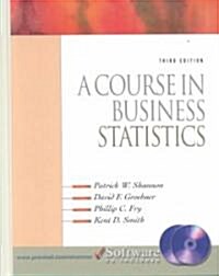 A Course in Business Statistics (Hardcover, CD-ROM, 3rd)