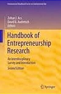 Handbook of Entrepreneurship Research: An Interdisciplinary Survey and Introduction (Paperback, 2, 2010)
