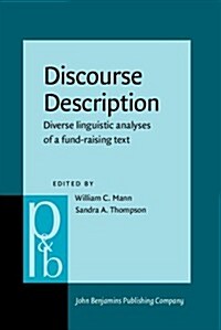 Discourse Description (Hardcover)