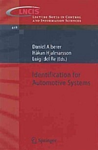 Identification for Automotive Systems (Paperback)
