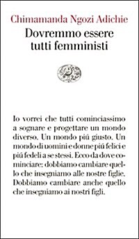 Dovremmo essere tutti femministi (Vele Vol. 105) (Italian Edition)