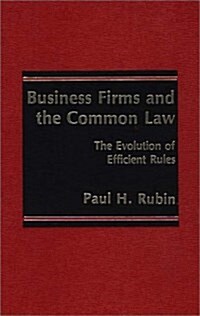 Business Firms and the Common Law (Hardcover)