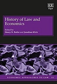 History of Law and Economics (Hardcover)