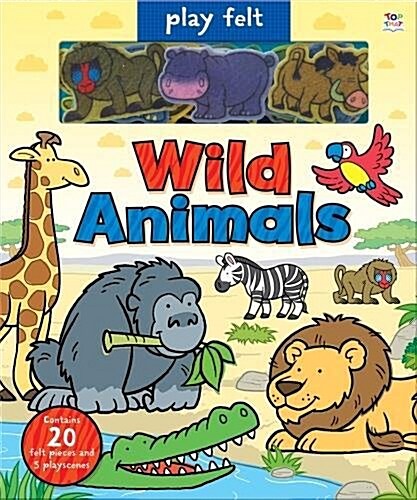 Play Felt Wild Animals (Hardcover)