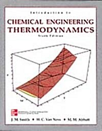 [중고] Introduction to Chemical Engineering Thermodynamics (6th Edition/ Paperback)