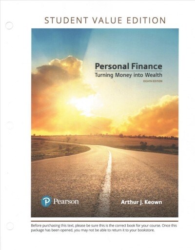 Personal Finance, Student Value Edition Plus Mylab Finance with Pearson Etext -- Access Card Package (Hardcover, 8)