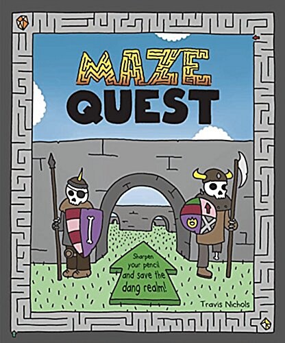 Maze Quest: (Adventure Books for Kids, Childrens Fantasy Books, Interactive Kids Books, Activity Book for Kids) (Paperback)