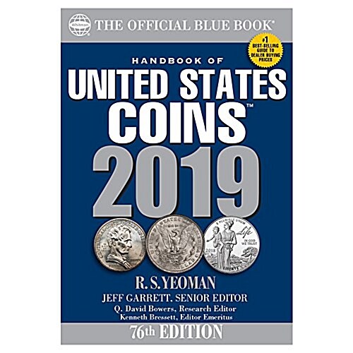 The Official Blue Book: Handbook of Us Coins 2019 Paperback (Paperback)