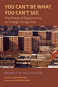 You Cant Be What You Cant See: The Power of Opportunity to Change Young Lives (Paperback)