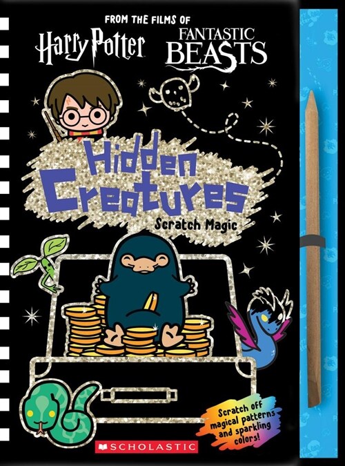 Hidden Creatures: Scratch Magic (J.K. Rowlings Wizarding World) (Spiral)