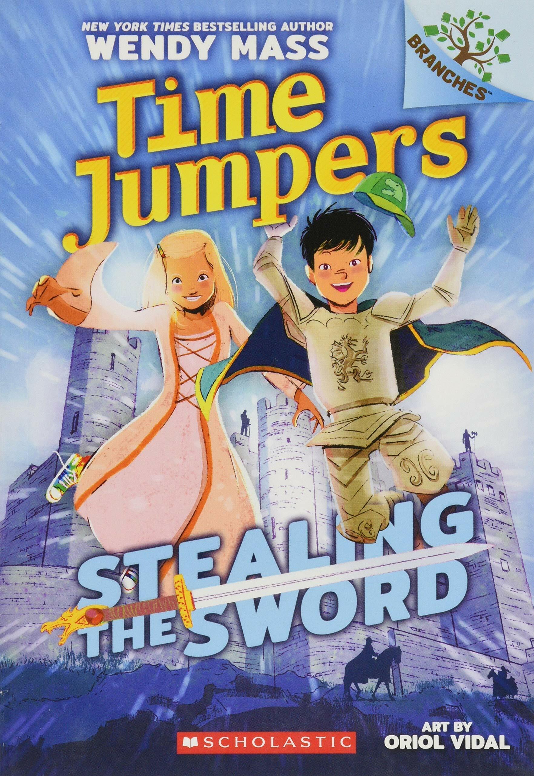 [중고] Time Jumpers #1: Stealing the Sword (A Branches Book) (Paperback)