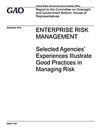 Enterprise Risk Management: Selected Agencies Experiences Illustrate Good Practices in Managing Risk (Paperback)