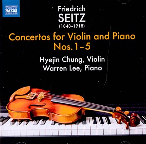 [수입] 프리드리히 자이츠 : 바이올린과 피아노를 위한 협주곡 1-5번