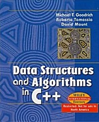 [중고] Data Structures and Algorithms in C++ (Hardcover)
