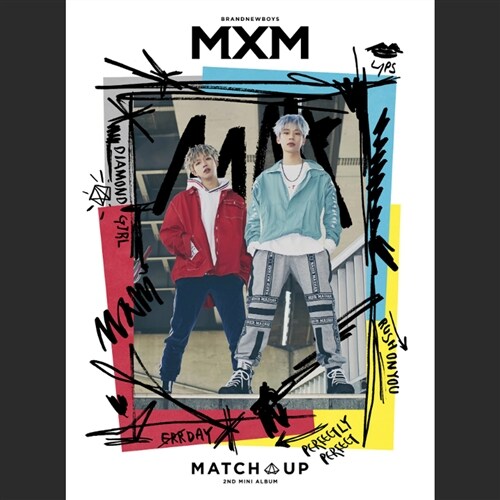 [중고] MXM(BRANDNEWBOYS) - 미니 2집 MATCH UP [M Ver.]