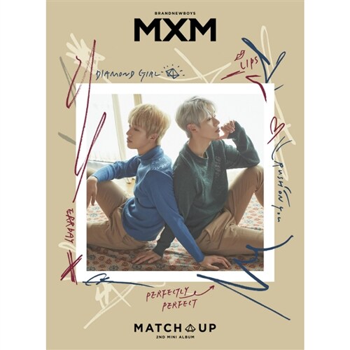 [중고] MXM(BRANDNEWBOYS) - 미니 2집 MATCH UP [X Ver.]
