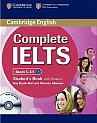 Complete IELTS Bands 5–6.5 Students Book with Answers with CD-ROM (Multiple-component retail product, part(s) enclose)
