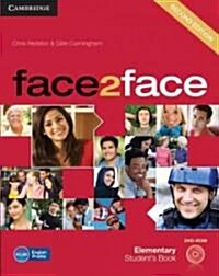 Face2Face Elementary Students Book with DVD-ROM (Package, 2 Revised edition)