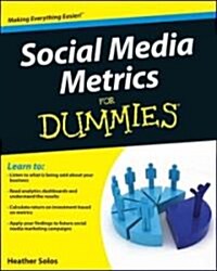 Social Media Metrics for Dummies (Paperback)
