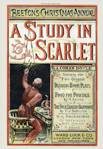 주홍색 연구(초판본) : 1887년 오리지널 초판본 표지디자인