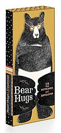 Bear Hugs Notecards: (Cute Notecards, Notecards for Friends, Artistic Notecards with Envelopes) (Novelty)