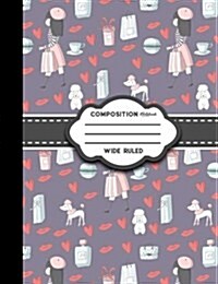 Composition Notebook Blank, Journal Blank Lined, Ruled Paper Pad (Paperback, JOU)