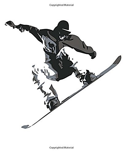 Daily Organizer and Planner With Snowboarder Cove (Paperback, GJR)